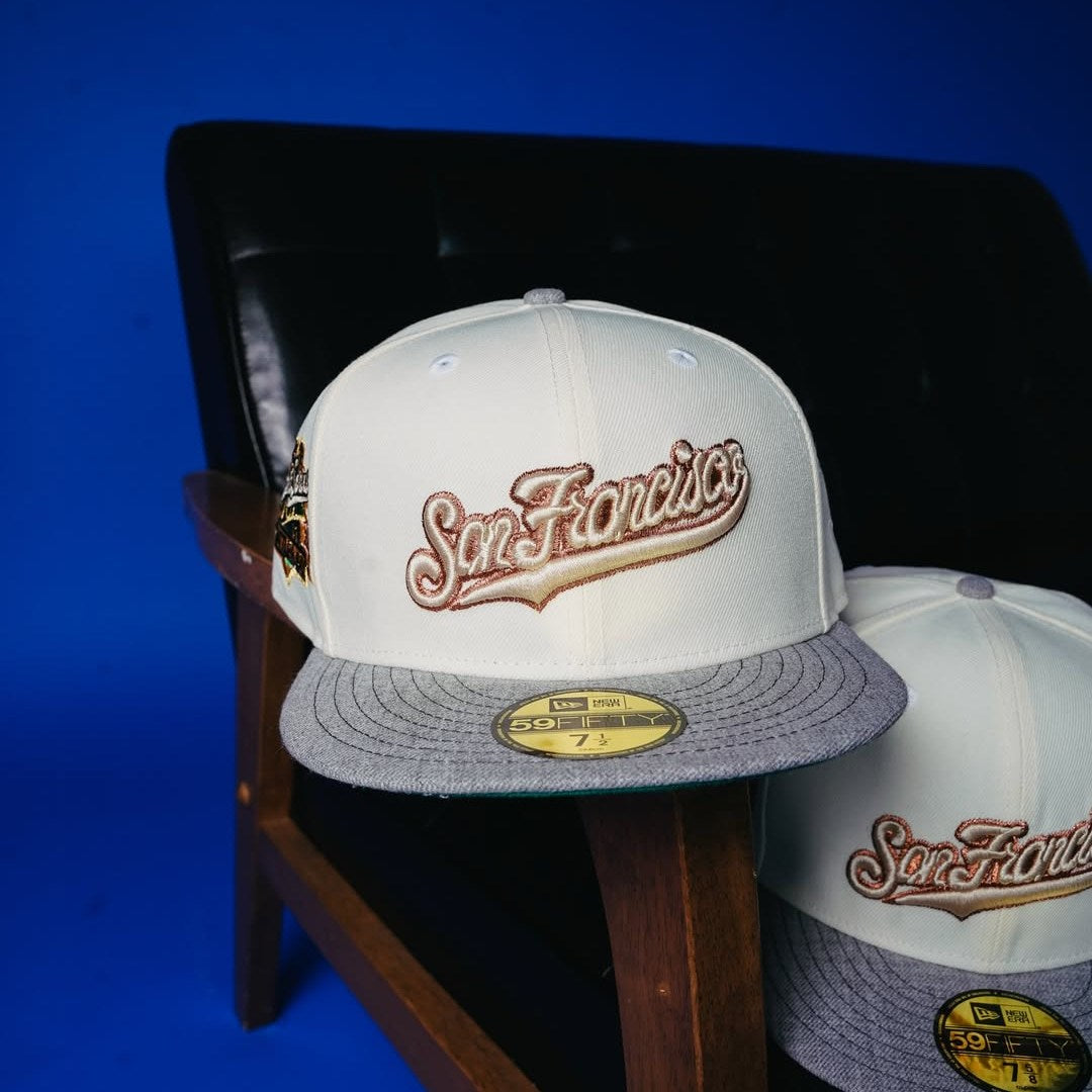 NEW ERA San Francisco Giants - 59Fifty 1985WS Battle of the Bay Chrome/Gray
