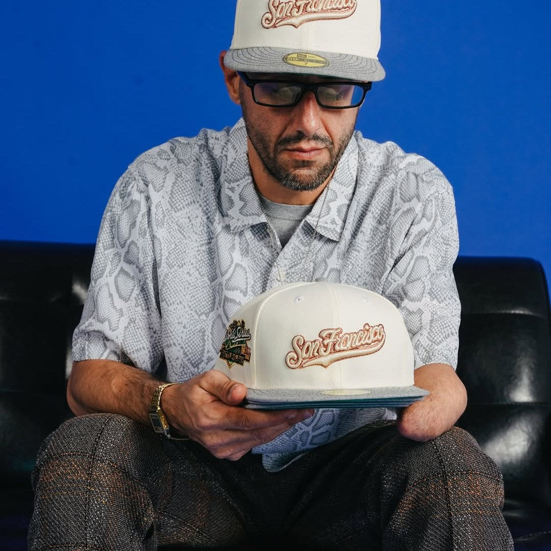 NEW ERA San Francisco Giants - 59Fifty 1985WS Battle of the Bay Chrome/Gray