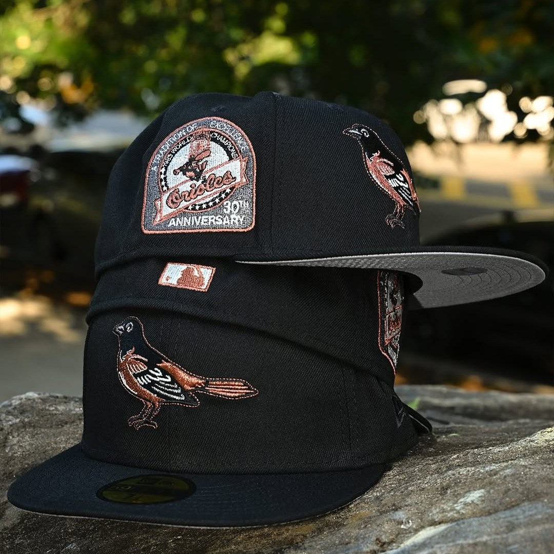 NEW ERA Baltimore Orioles - 59Fifty 30th Anniv. Black
