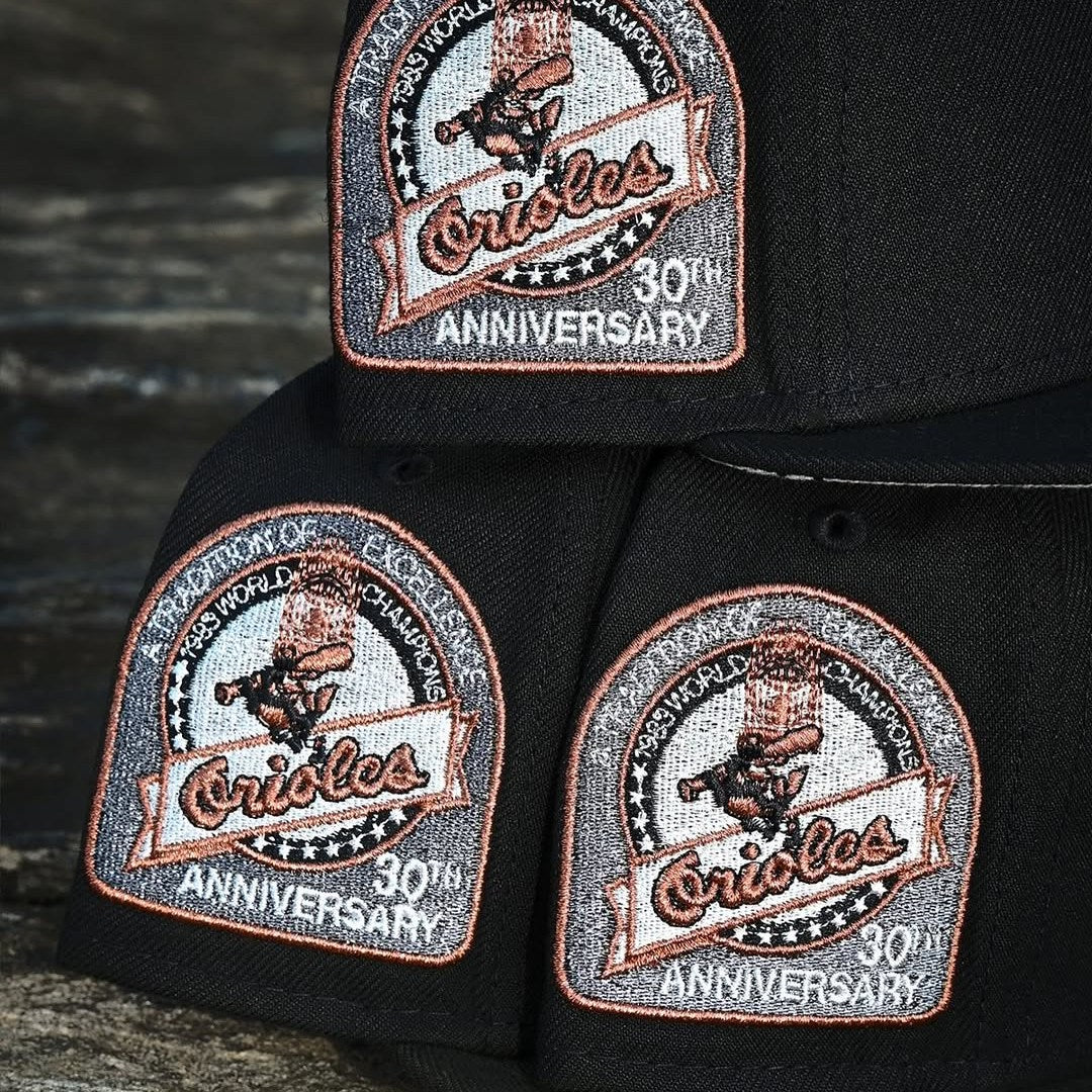 NEW ERA Baltimore Orioles - 59Fifty 30th Anniv. Black