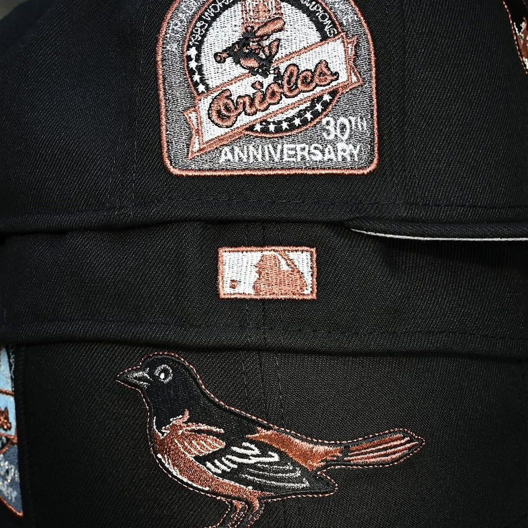NEW ERA Baltimore Orioles - 59Fifty 30th Anniv. Black