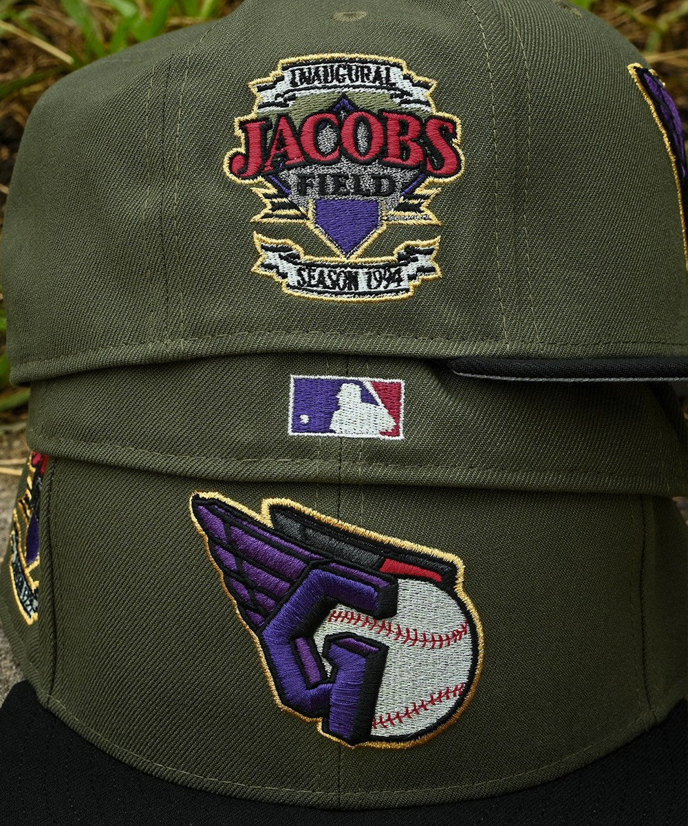 NEW ERA - Cleveland Guardians 59Fifty Jacob’s Field New Olive/Black