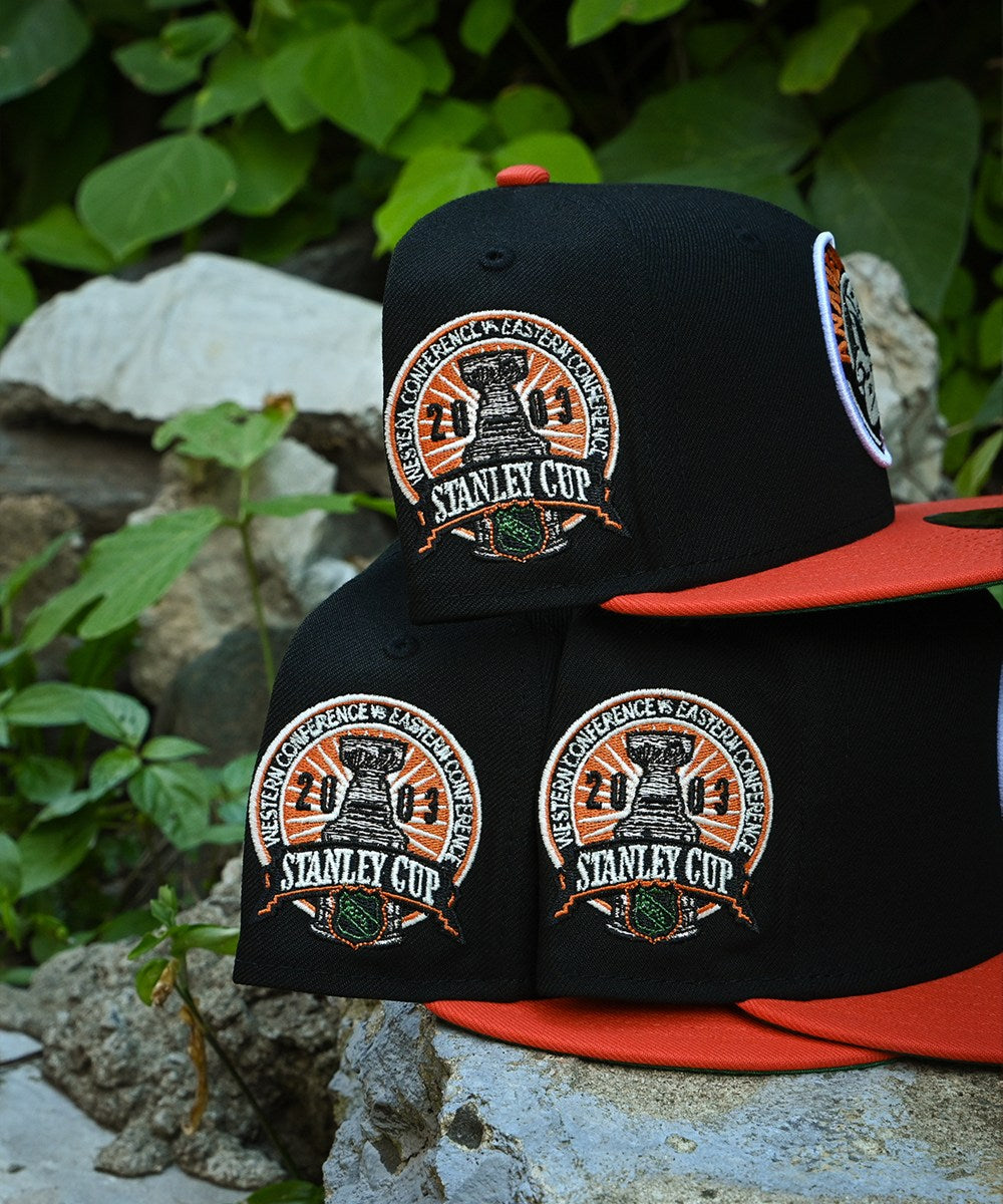 NEW ERA - Anaheim Ducks 59Fifty 2003 Stanley Cup Black/Orange