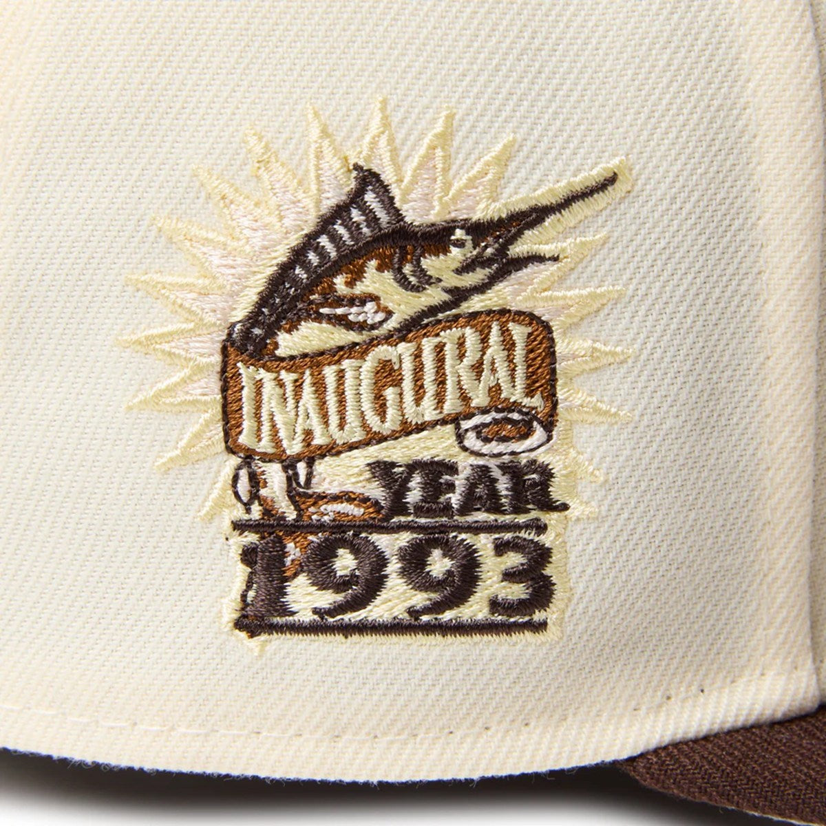 NEW ERA Florida Marlins - 59FIFTY COLD BREW Cooperstown IVORY/BURNTWOOD 【14668184】