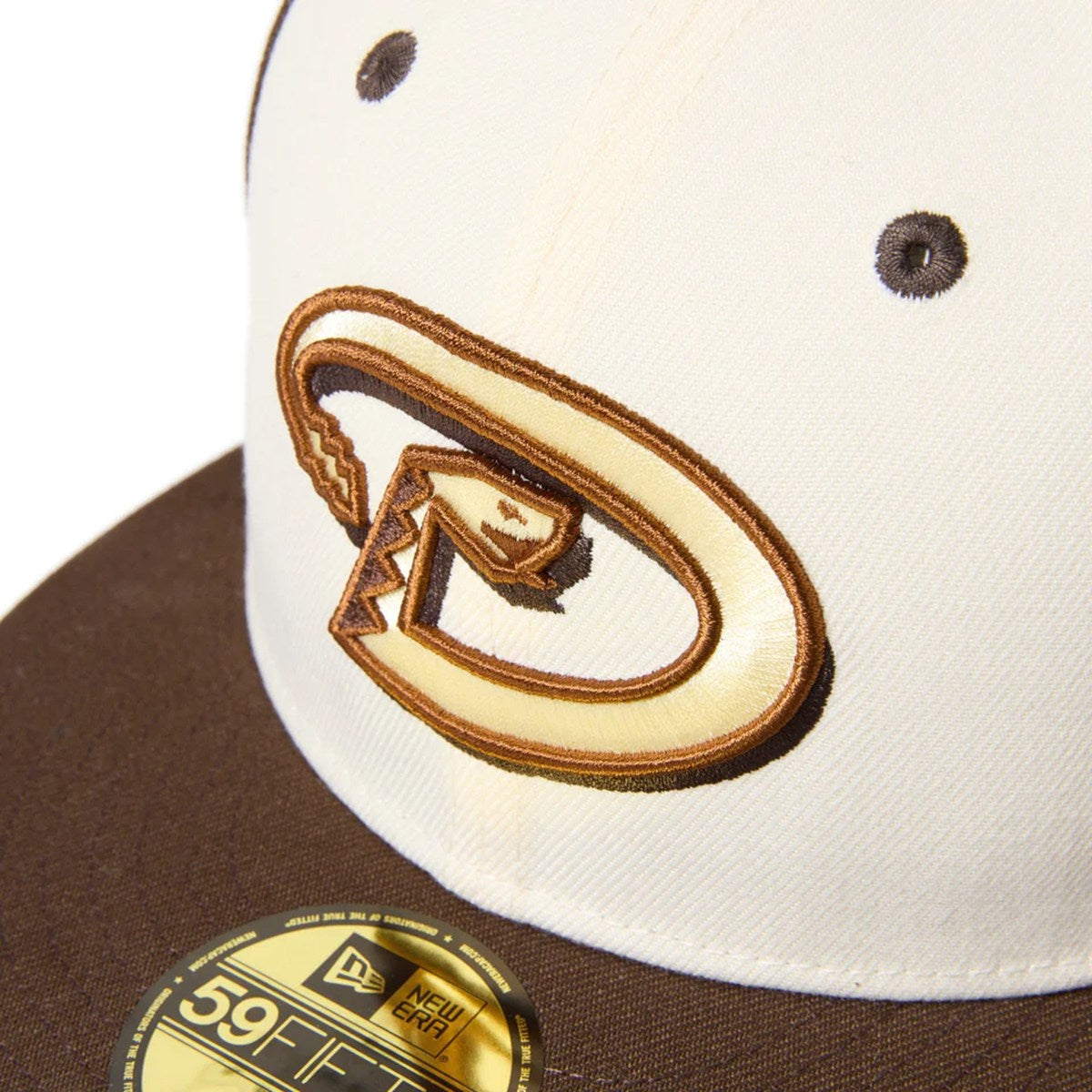 NEW ERA Arizona Diamondbacks - 59FIFTY COLD BREW WALNUT/IVORY 【14668185】