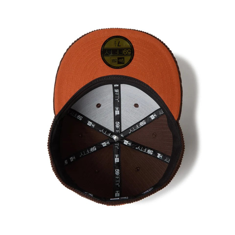 NEW ERA Detroit Tigers - 59FIFTY Corduroy DARK BROWN 【14668156】