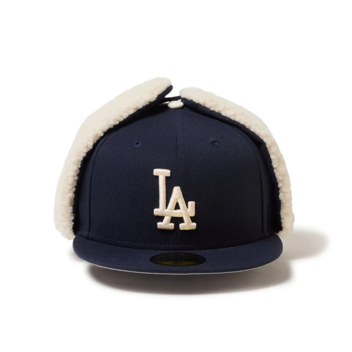 NEW ERA Los Angeles Dodgers - 59FIFTY Dog Ear NAVY 【14668177】