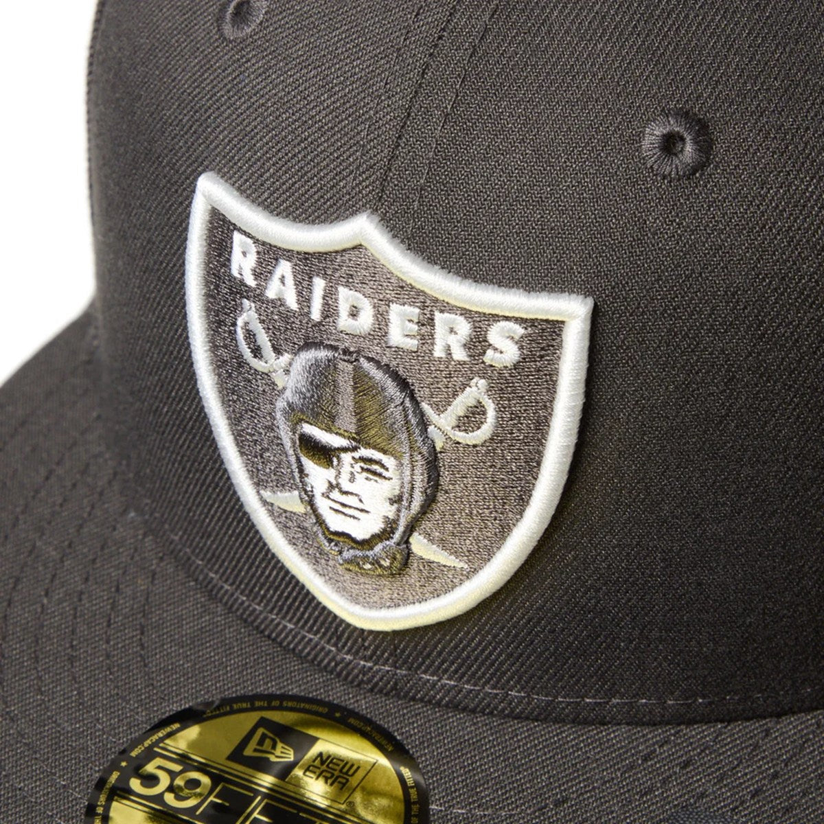 NEW ERA Las Vegas Raiders - 59FIFTY Dog Ear DARK GRAY 【14668178】