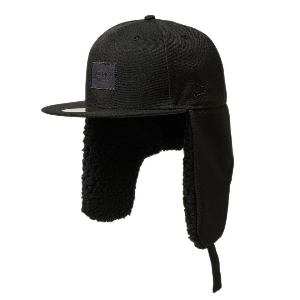 NEW ERA - 59FIFTY Dog Ear Black Woven Patch BLACK【14668179】