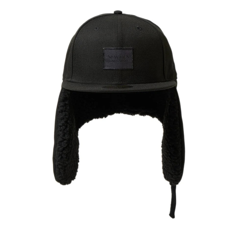 NEW ERA - 59FIFTY Dog Ear Black Woven Patch BLACK【14668179】