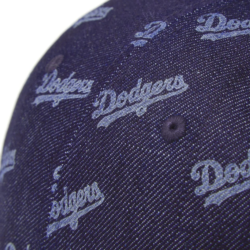 NEW ERA Los Angeles Dodgers - 59FIFTY Laser Burn Out NAVY 【14668164】