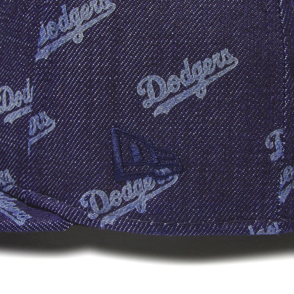 NEW ERA Los Angeles Dodgers - 59FIFTY Laser Burn Out NAVY 【14668164】