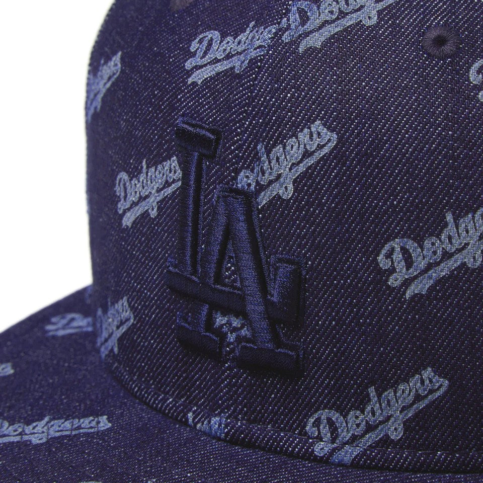 NEW ERA Los Angeles Dodgers - 59FIFTY Laser Burn Out NAVY 【14668164】