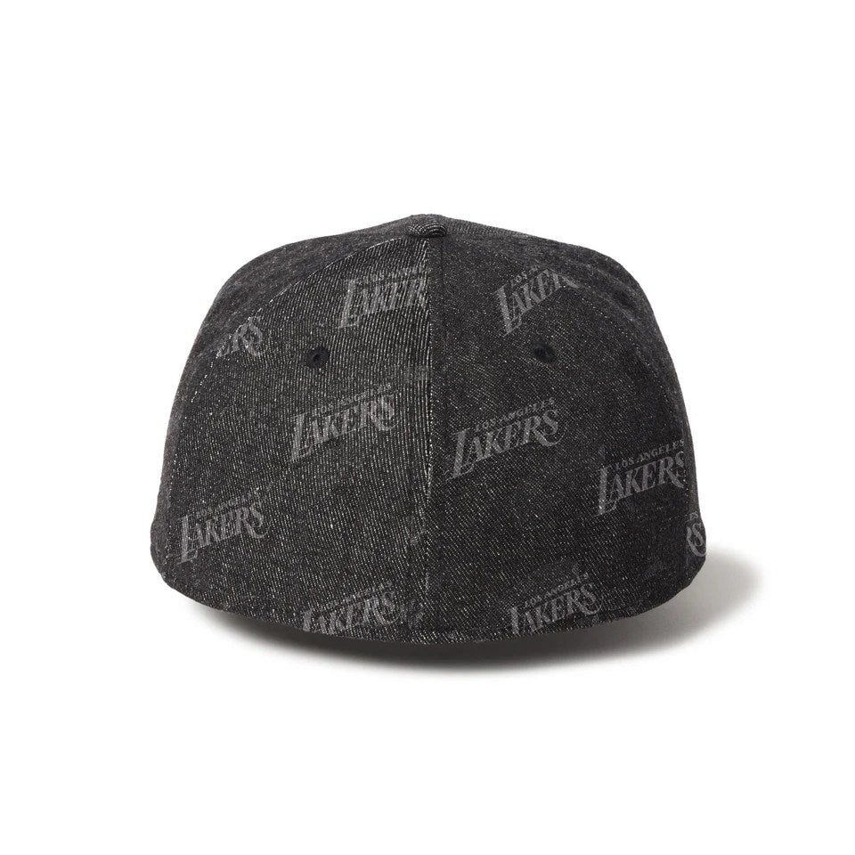 NEW ERA Los Angeles Lakers - 59FIFTY Laser Burn Out BLACK【14668165】