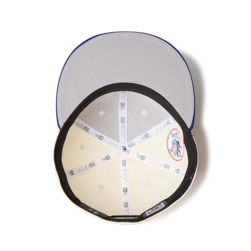 NEW ERA Los Angeles Dodgers - 59FIFTY MLB 2TONE WINE CORK/DARK ROYAL【14668160】