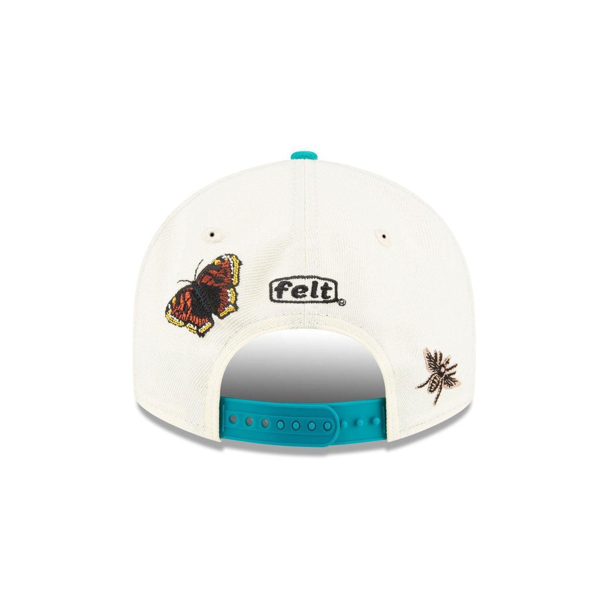 NEW ERA × FELT Florida Marlins - 9FIFTY LP SNAPBACK VINTAGE WHITE