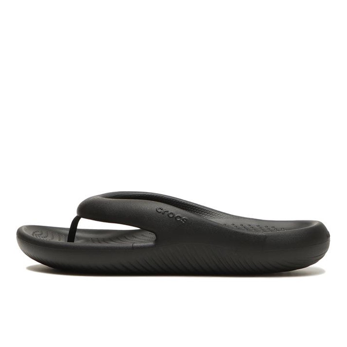 crocs クロックス メロウ リカバリー フリップ BLACK ブラック【208437-001】