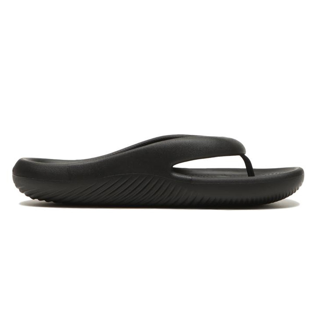 crocs クロックス メロウ リカバリー フリップ BLACK ブラック【208437-001】