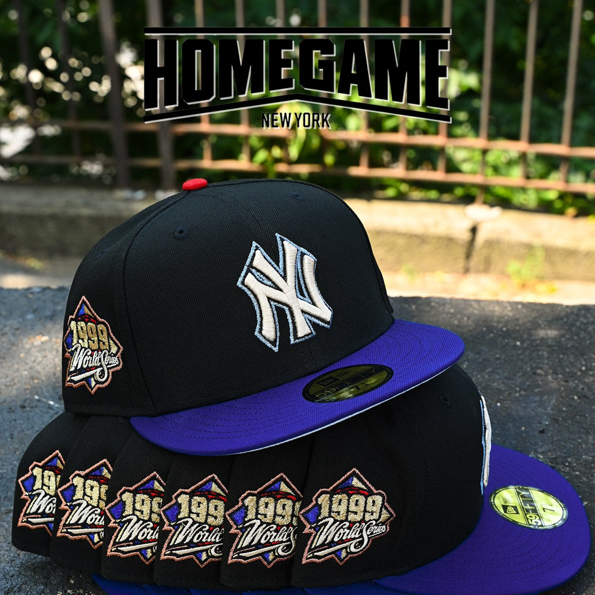 NEW ERA New York Yankees - 59Fifty 1999 World Series Black/Blue