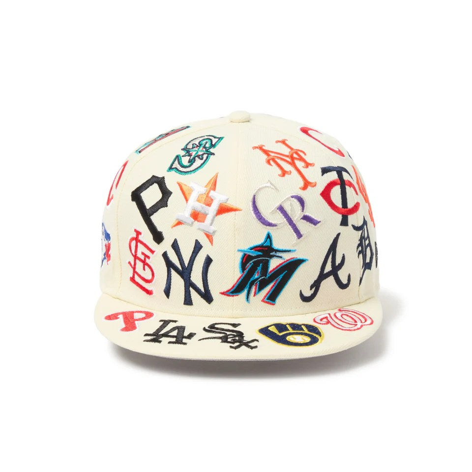 NEW ERA - 9FIFTY Team Logo Allover MLB CHROME【14667804】