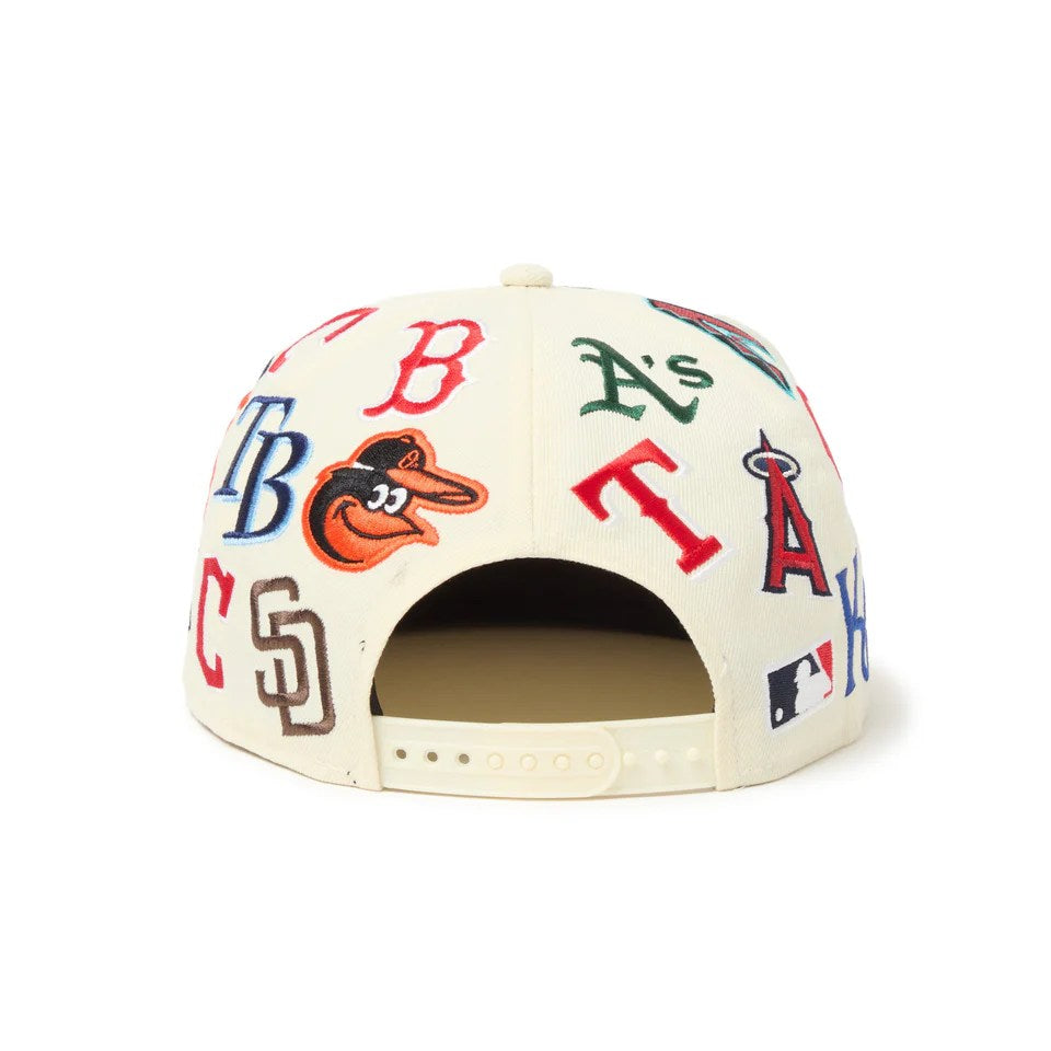 NEW ERA - 9FIFTY Team Logo Allover MLB CHROME【14667804】