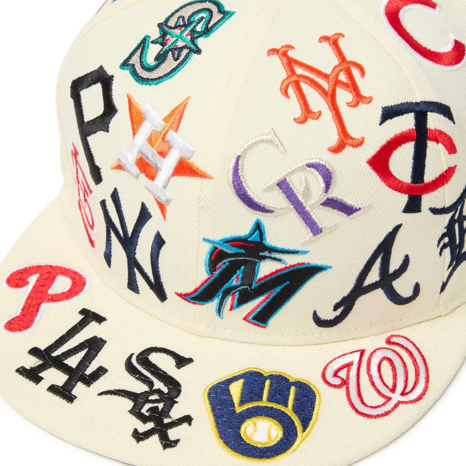 NEW ERA - 9FIFTY Team Logo Allover MLB CHROME【14667804】