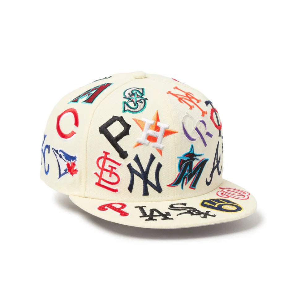 NEW ERA - 9FIFTY Team Logo Allover MLB CHROME【14667804】