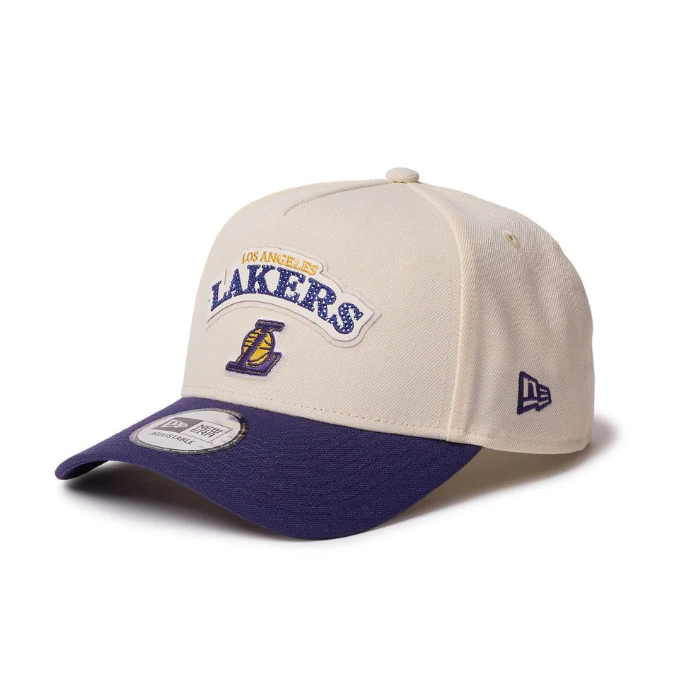 NEW ERA Los Angeles Lakers - 9FORTYA-Frame NBA Rhinestone CHROME/PURPLE【14667876】