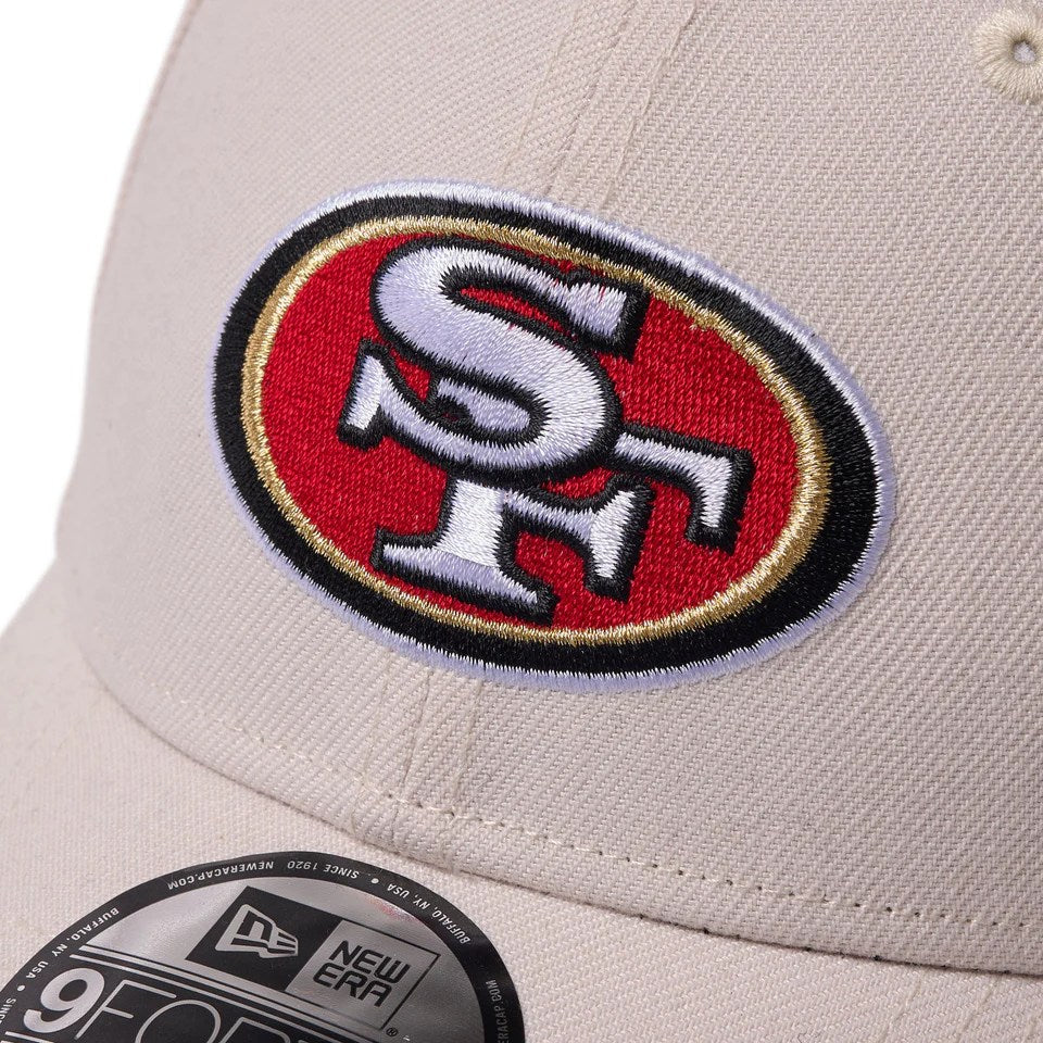 NEW ERA San Francisco 49ers - 9FORTY NFL IVORY 【14667820】