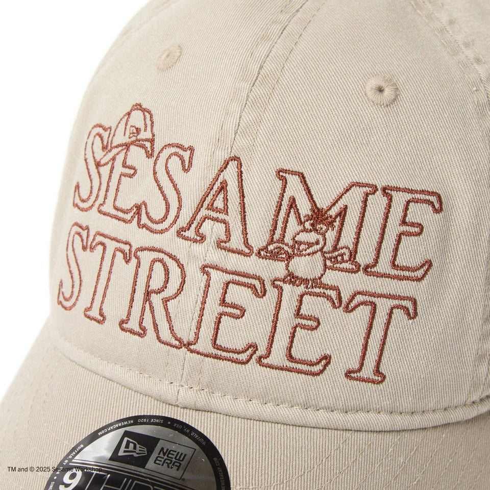 NEW ERA SESAME STREET - 9THIRTY SIDE Cookie Monster KHAKI 【14682583】