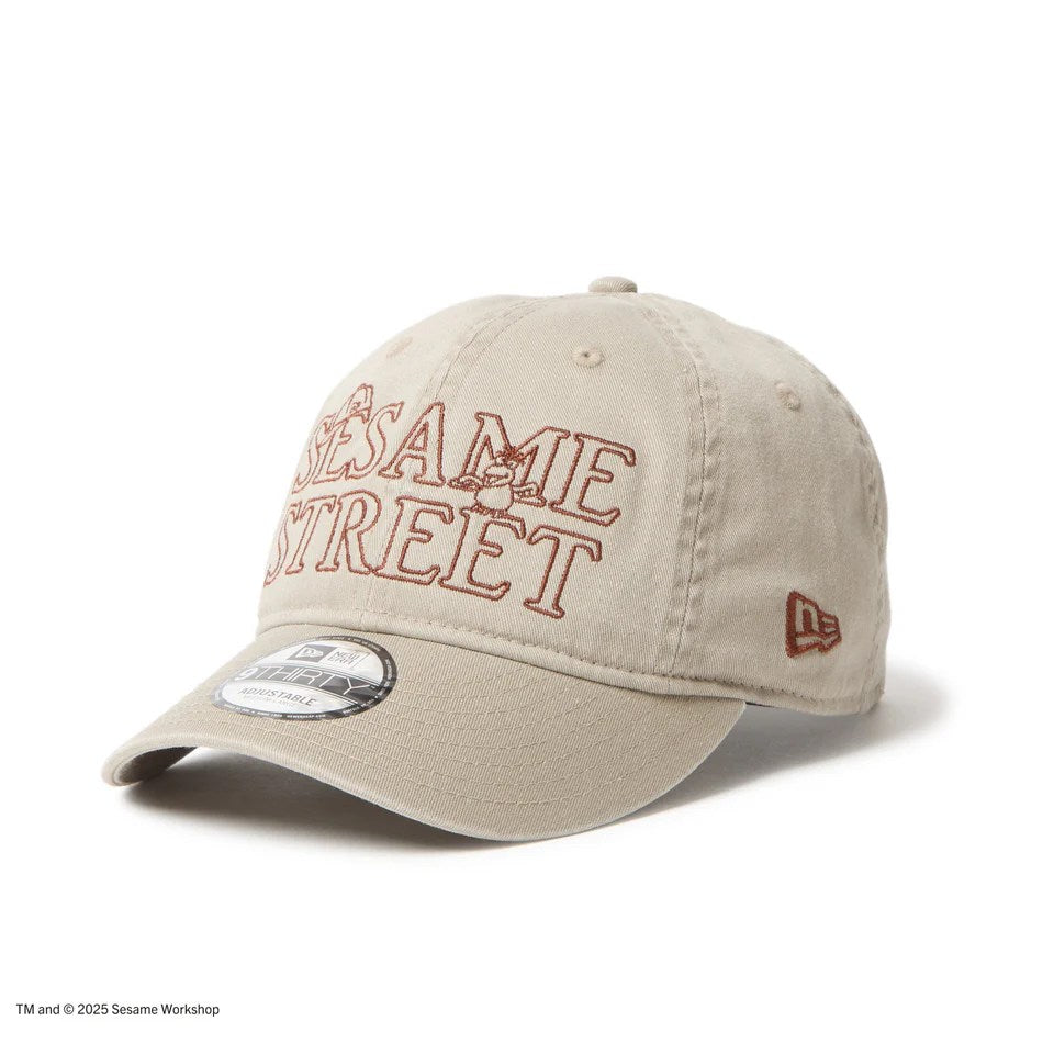 NEW ERA SESAME STREET - 9THIRTY SIDE Cookie Monster KHAKI 【14682583】