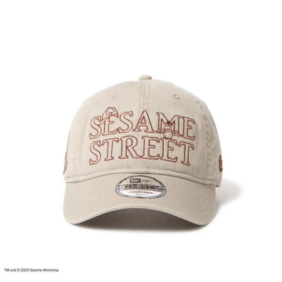 NEW ERA SESAME STREET - 9THIRTY SIDE Cookie Monster KHAKI 【14682583】
