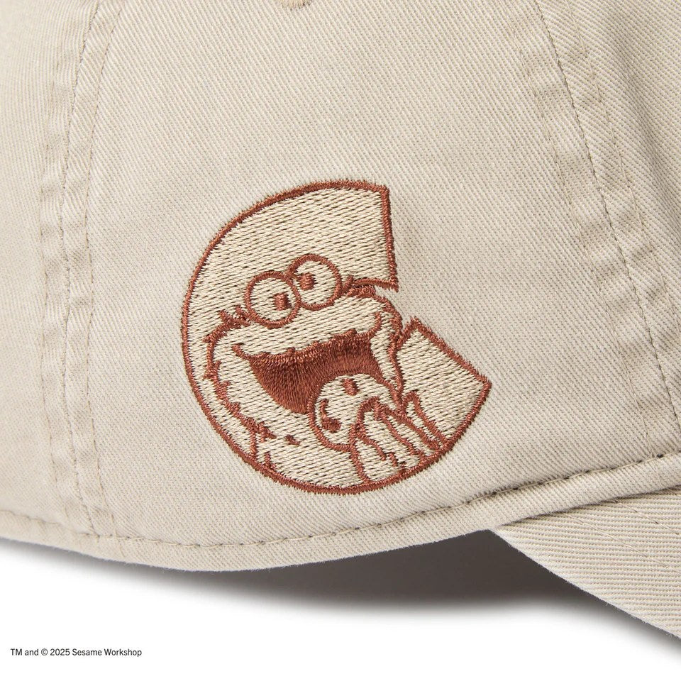 NEW ERA SESAME STREET - 9THIRTY SIDE Cookie Monster KHAKI 【14682583】