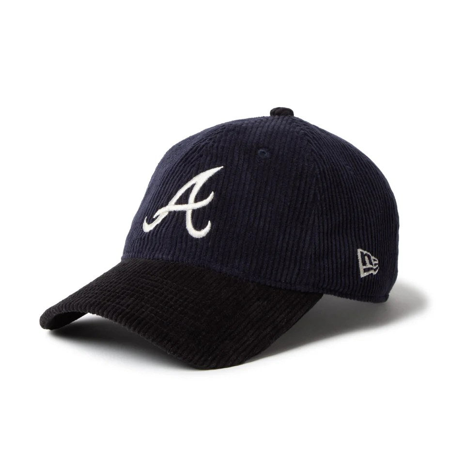 NEW ERA Atlanta Braves - 9TWENTY Corduroy BLACK【14668032】
