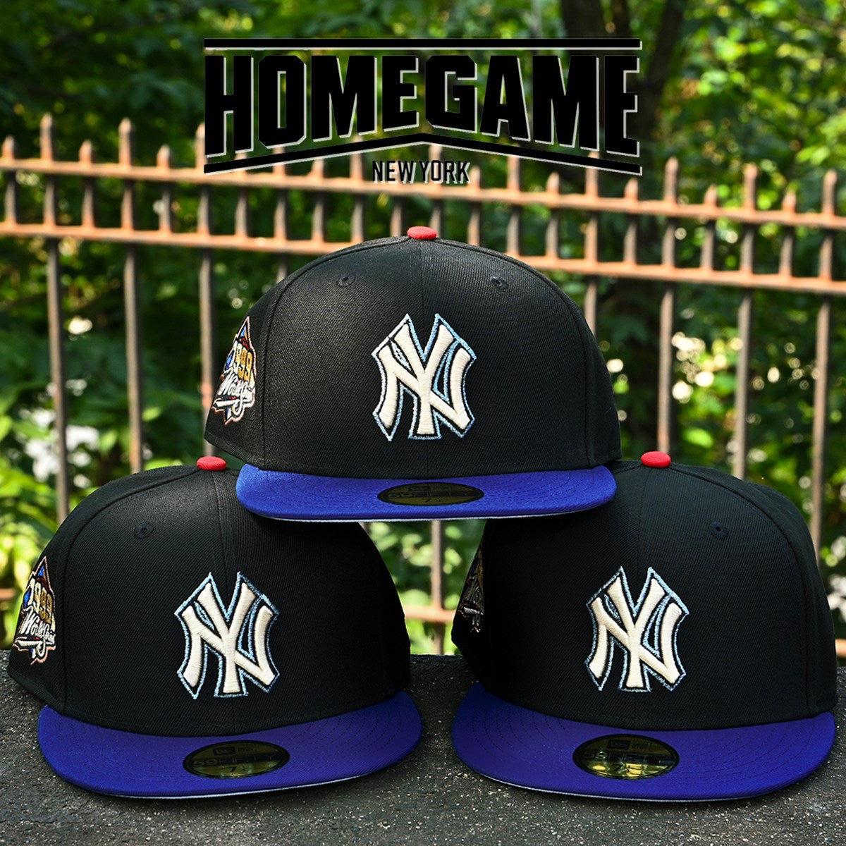 NEW ERA New York Yankees - 59Fifty 1999 World Series Black/Blue