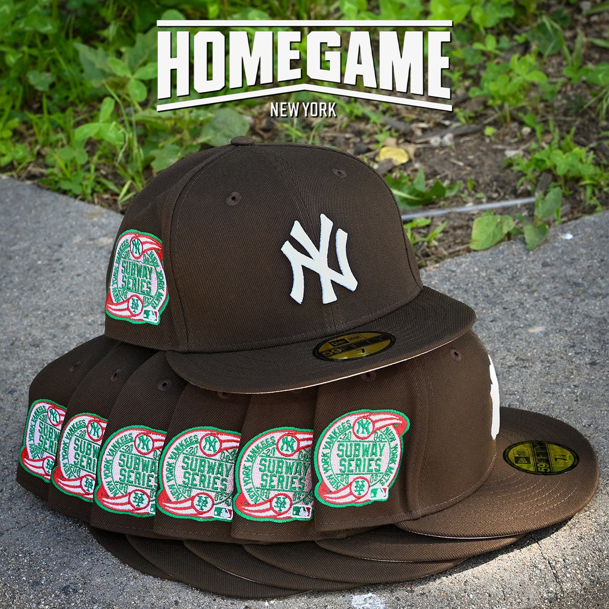 NEW ERA New York Yankees - 59Fifty 2000 Subway Series Dark Brown 【70806536】