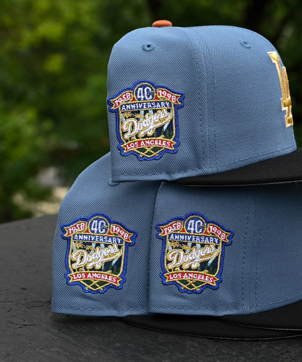 NEW ERA - Los Angeles Dodgers 40th Anniversary Indigo/Black 59Fifty