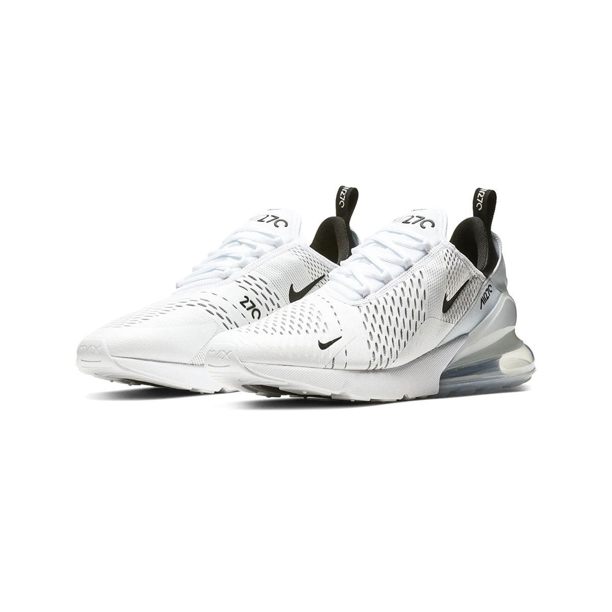 NIKE - UNISEX AIR MAX 270 ナイキ エアマックス 270 ”WHITE/BLACK-WHITE” ホワイト/ブラック ホワイト 【AH8050-100】