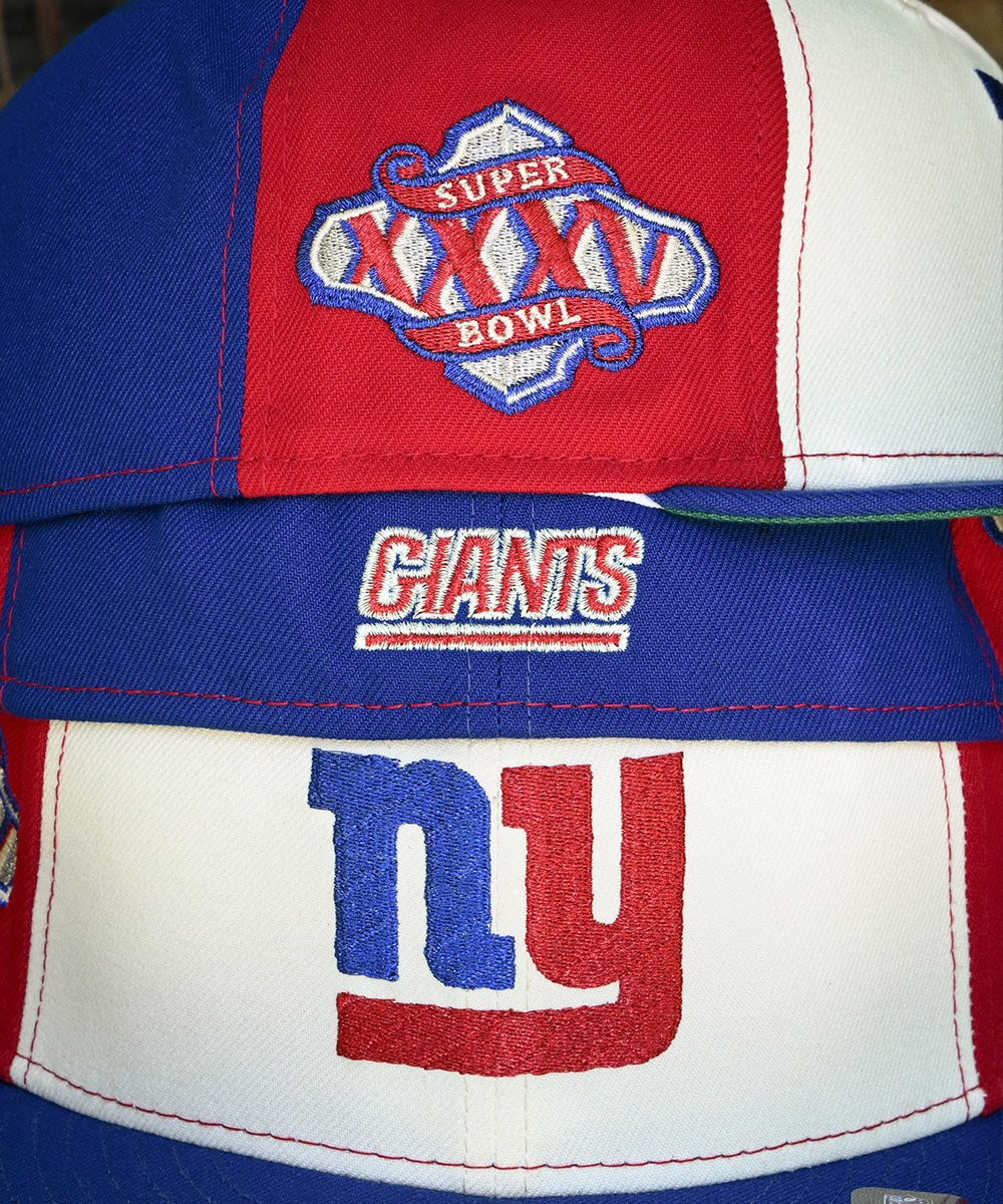 NEW ERA - New York Giants Super Bowl Chrome White/Front Door Red/Royal