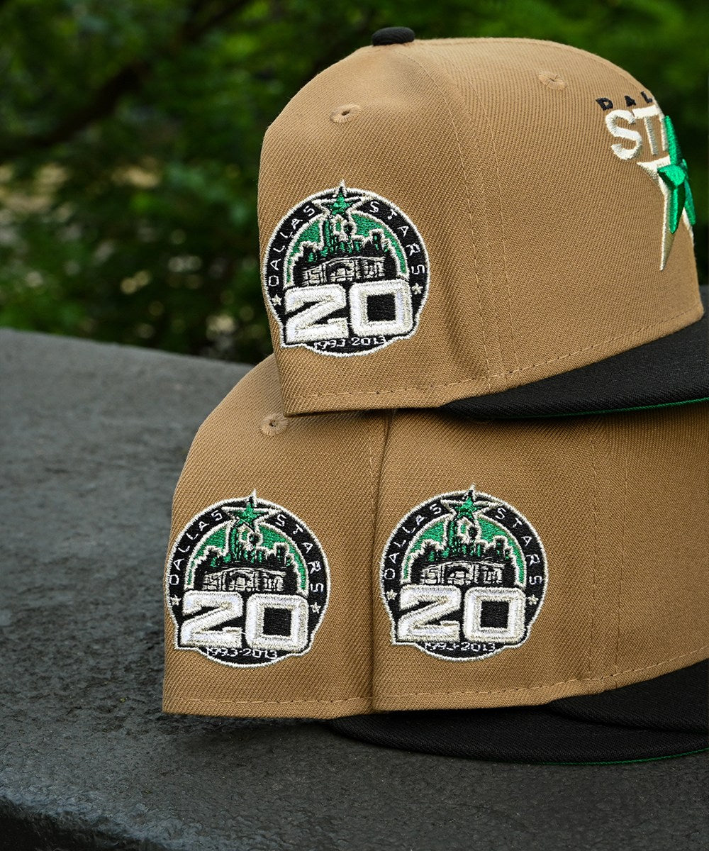 NEW ERA - Dallas Stars 20th Anniversary Khaki/Black 59Fifty