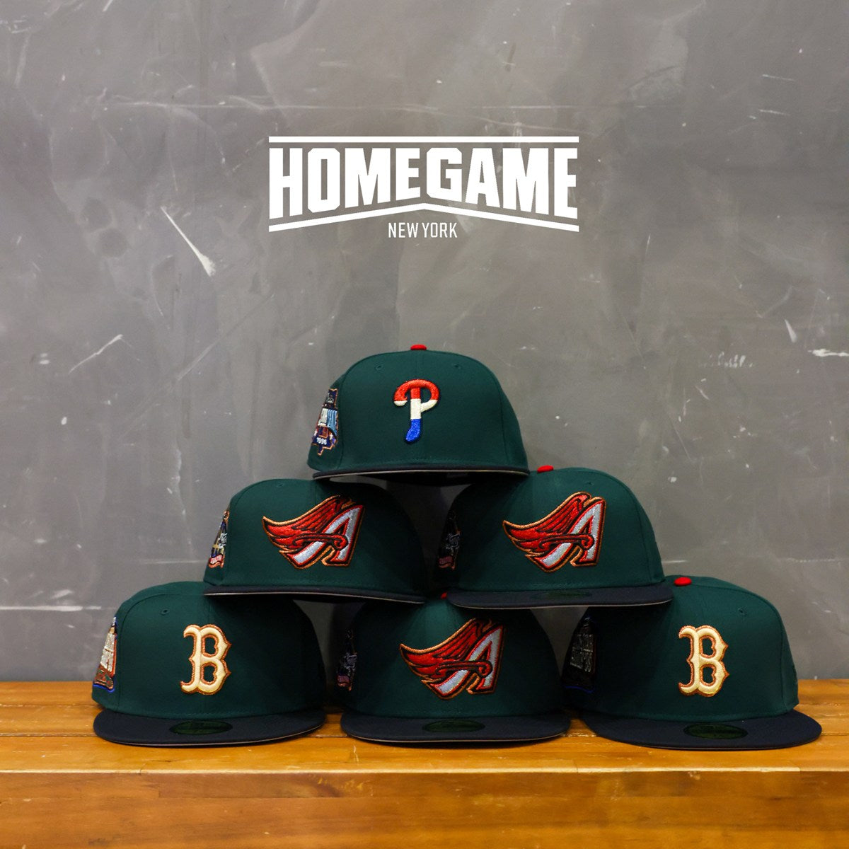 NEW ERA - Los Angeles Angels 59Fifty 40th Season Dark Green/Navy