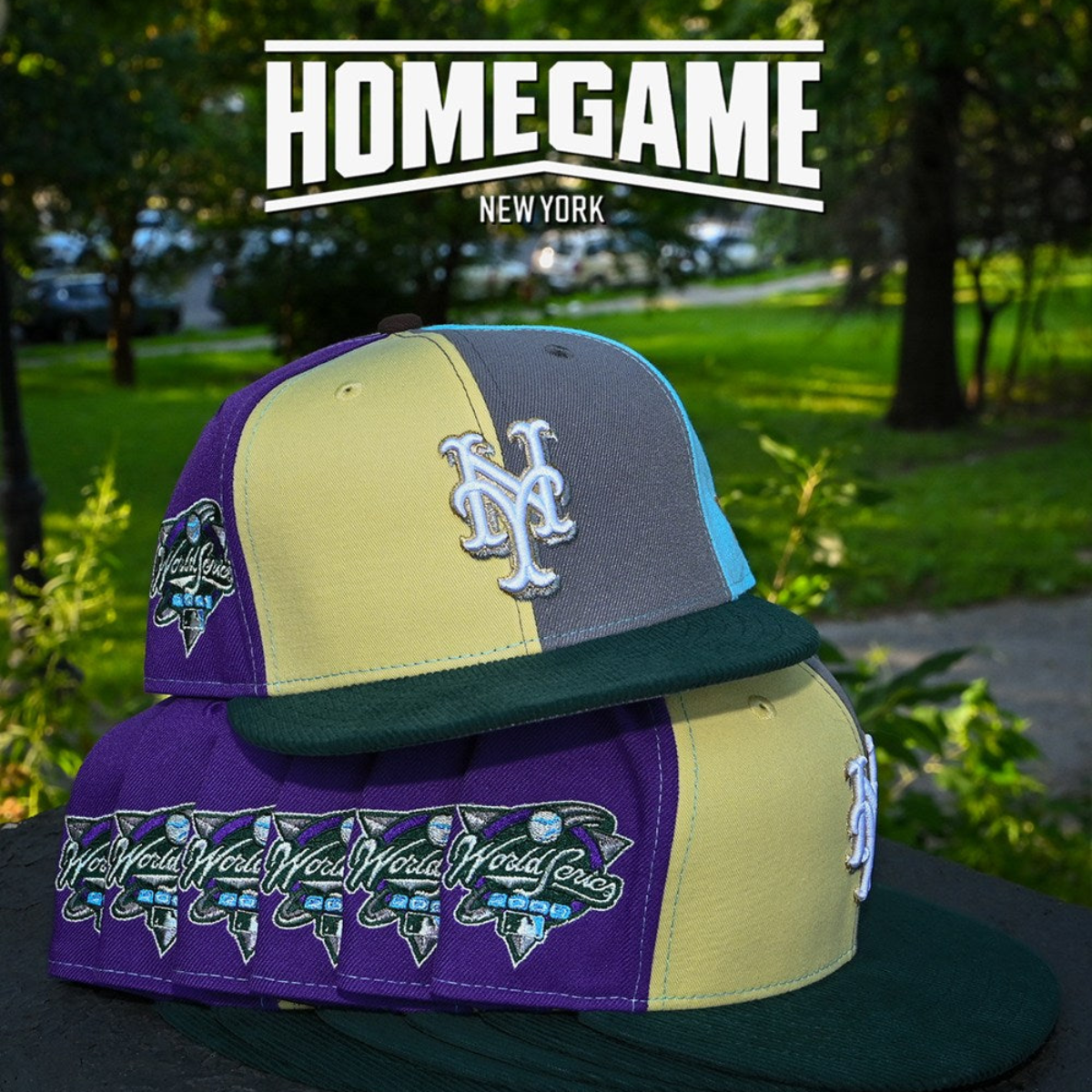 GARY MAYES & NU ERA    2作セット NEW ERA - New York Mets 2000 World Series Multi 59Fifty – HOMEGAME