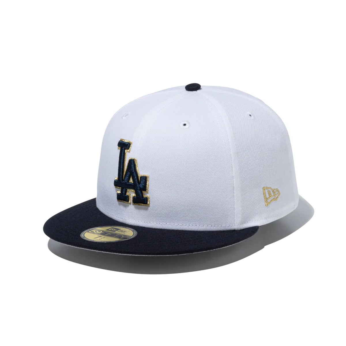 NEW ERA Los Angeles Dodgers - 59FIFTY National Flag WHITE/NAVY