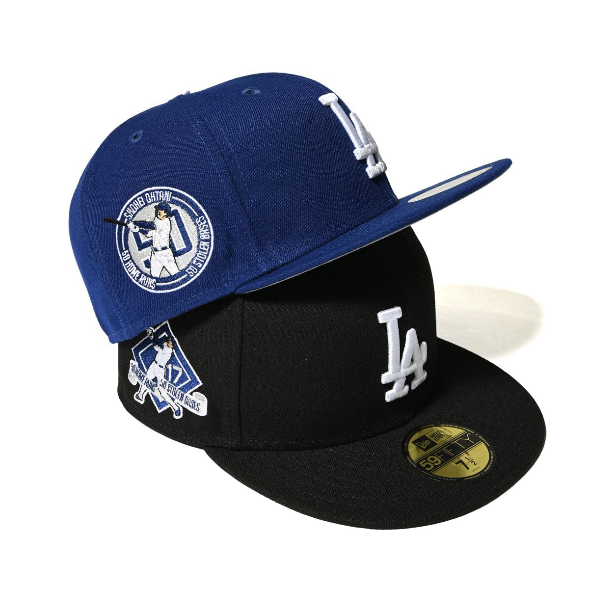 NEW ERA LOS ANGELES DODGERS - 59FIFTY CO SHOHEI OHTANI 50/50 BLACK【70922882】