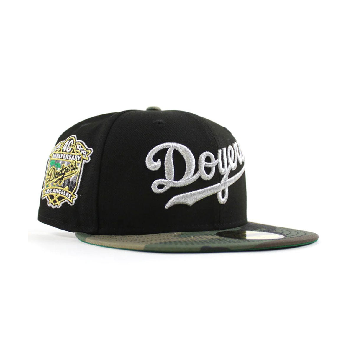 NEW ERA 洛杉磯道奇隊 - 59FIFTY 40 週年林地迷彩
