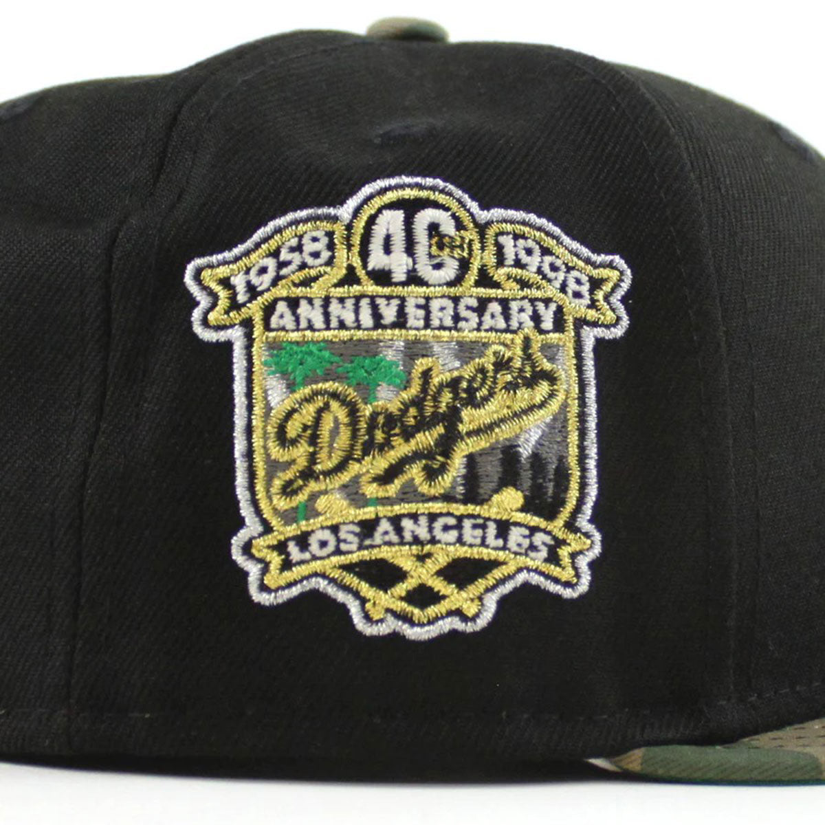 NEW ERA 洛杉磯道奇隊 - 59FIFTY 40 週年林地迷彩