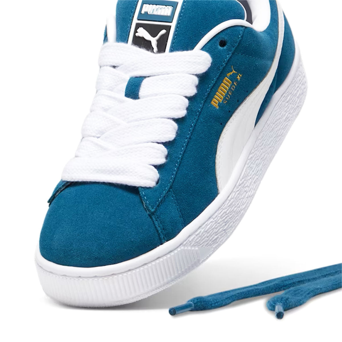 PUMA SUEDE XL OCEAN TROPIC WHT プーマ スウェード XL オーシャントロピックホワイト 【395205-06】
