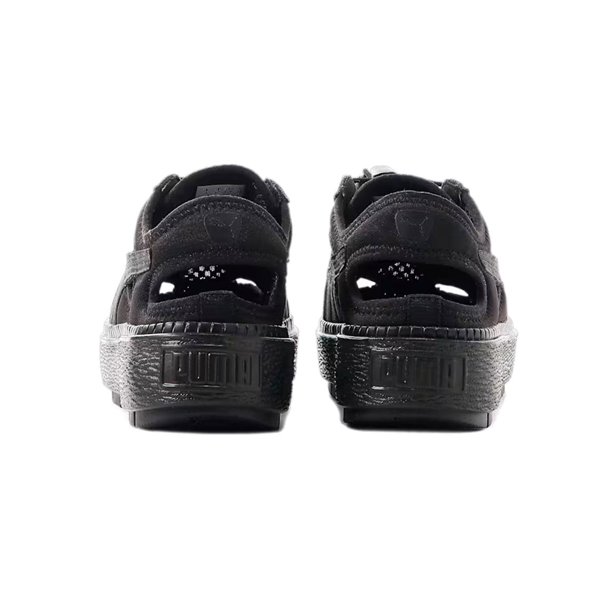 PUMA PLATFORM TRACE LITE MULE WMNZ BLACK プーマ プラットフォーム トレース ライトミュール ウィメンズ ブラック【382872-01】