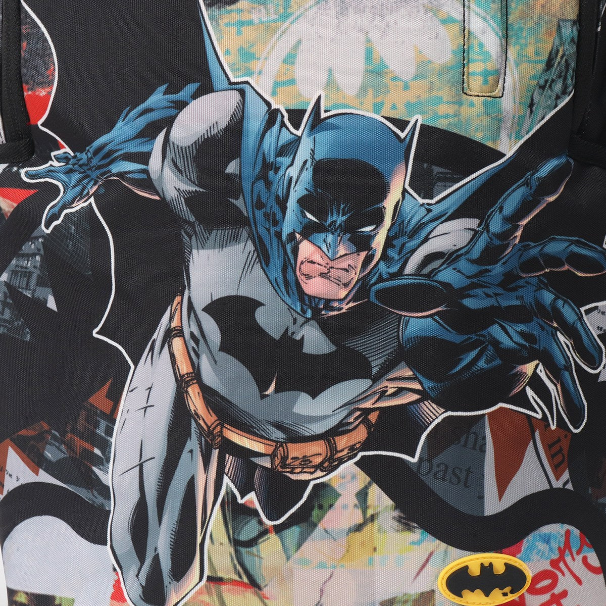 SPRAYGROUND - DC BATMAN COLLAGE SHARK BACKPACK 【B7340】