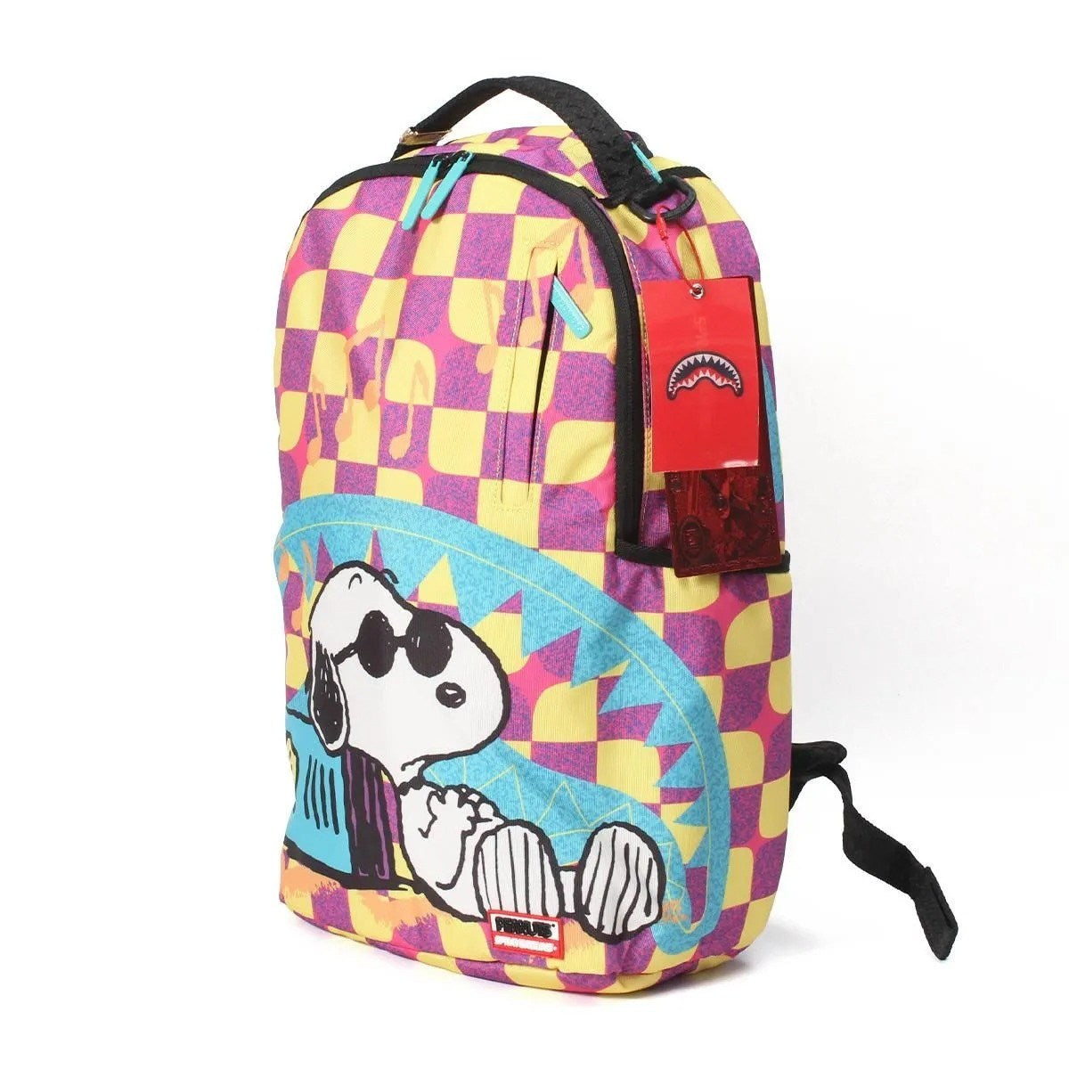 SPRAYGROUND - SNOOPY SHARK MOUTH CHILL BACKPACK 【B7707】
